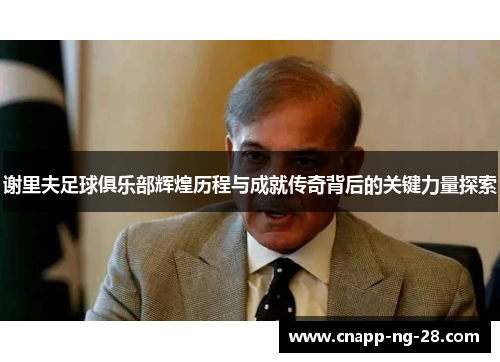 谢里夫足球俱乐部辉煌历程与成就传奇背后的关键力量探索 谢里夫足球俱乐部辉煌历程与成就传奇背后的关键力量探索