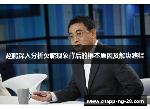 赵鹏深入分析欠薪现象背后的根本原因及解决路径 赵鹏深入分析欠薪现象背后的根本原因及解决路径