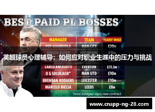 英超球员心理辅导:如何应对职业生涯中的压力与挑战 英超球员心理辅导:如何应对职业生涯中的压力与挑战